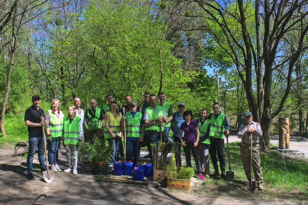 Відбулась акція  із висаджування саджанців дерев