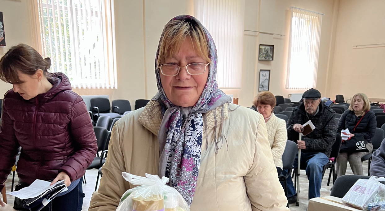 The story of IDP Olga Hryhorivna from Kharkiv.