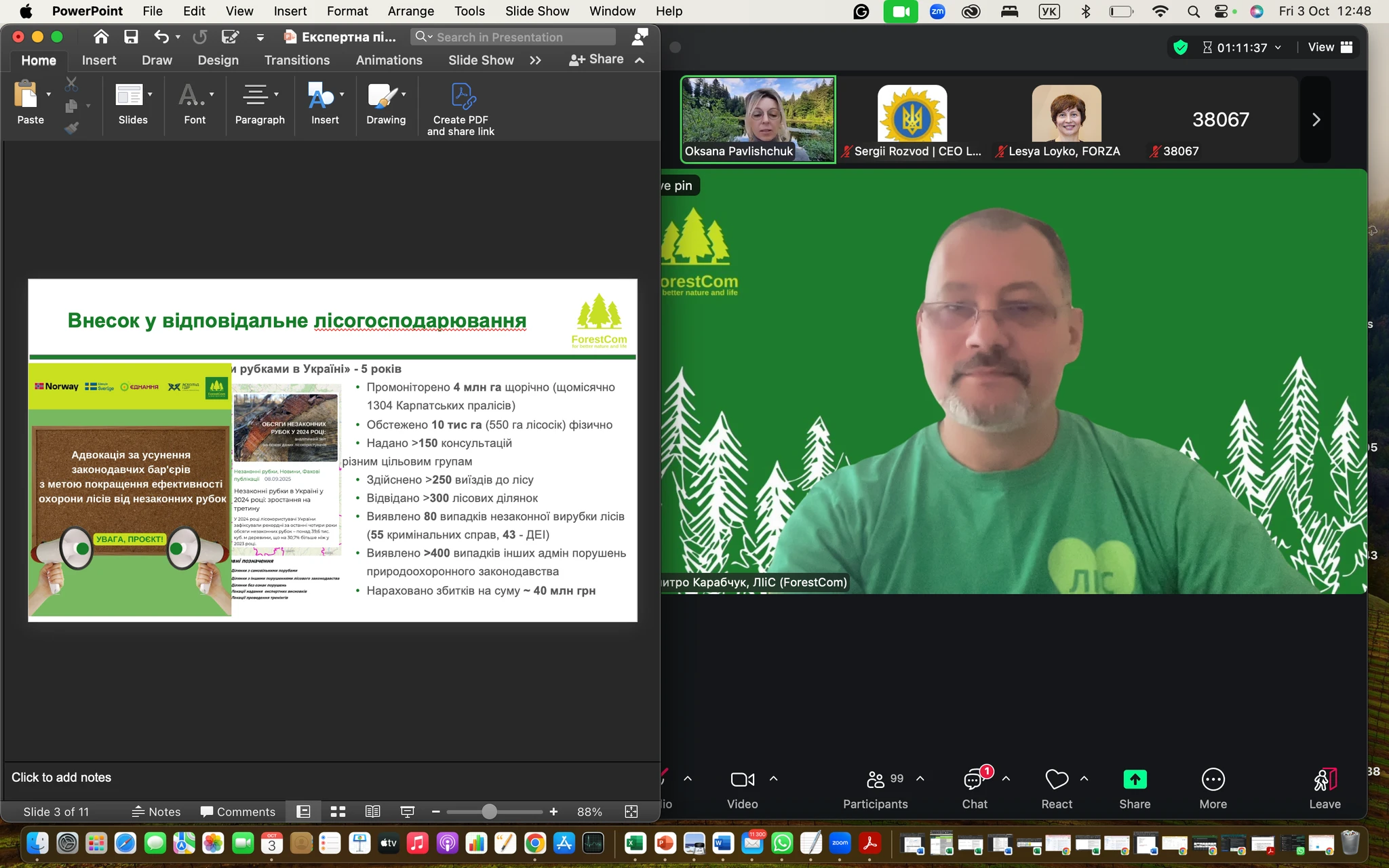 ГО "ЛІіС" на інтерактивному семінарі FSC